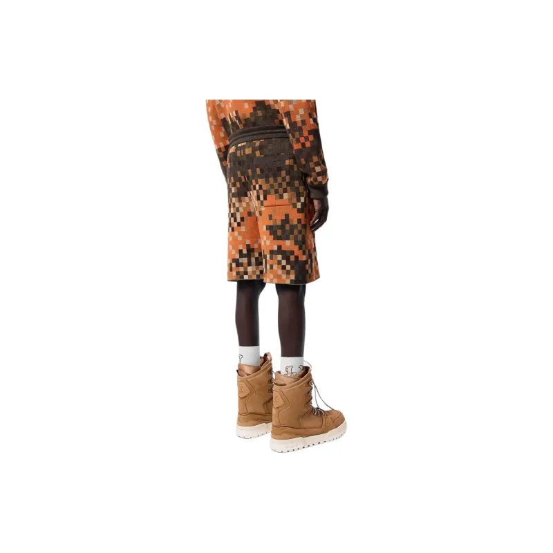 LOUIS VUITTON Jacquard Cotton Shorts-3