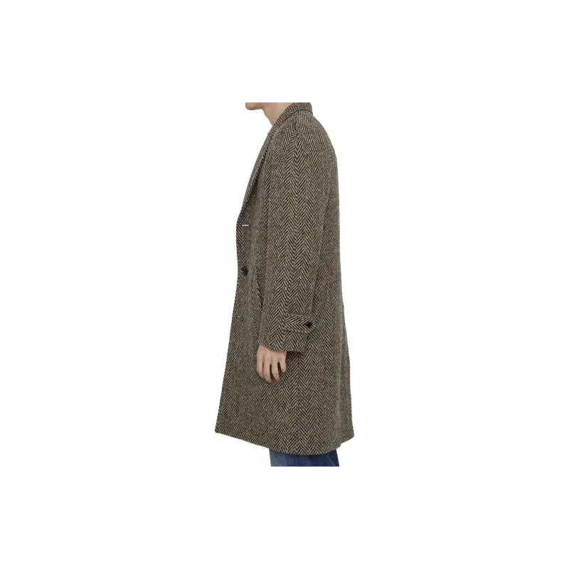 CELINE Coats Men Brown-3