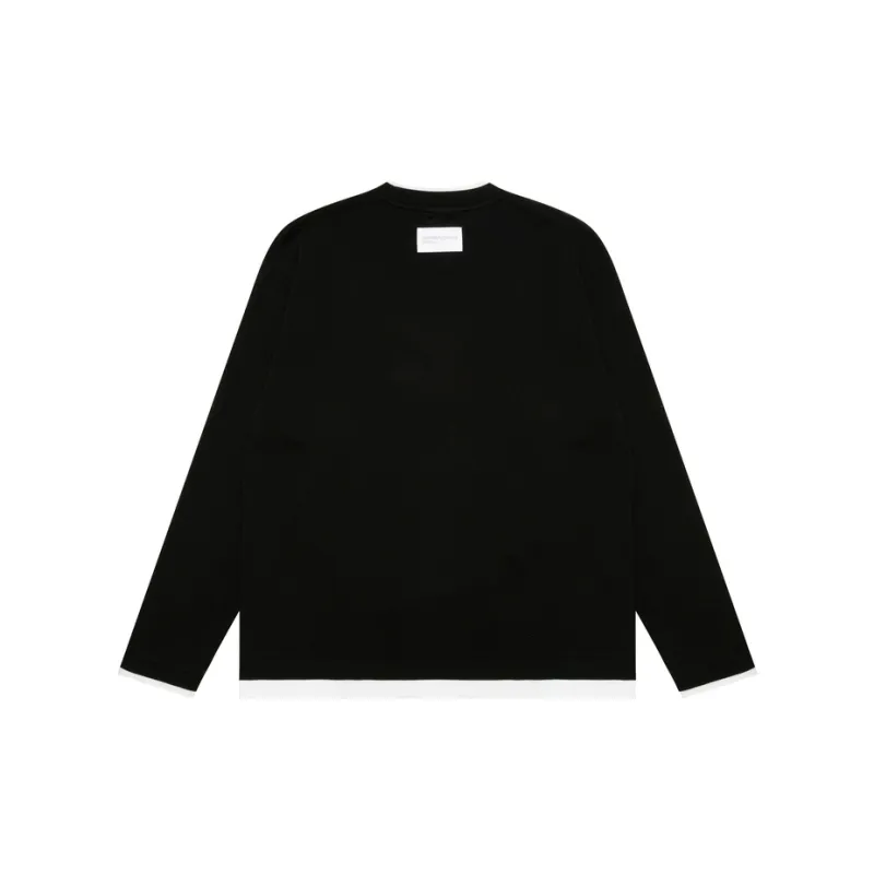 Aape Moonface Embroidered Long Sleeves Tee-1
