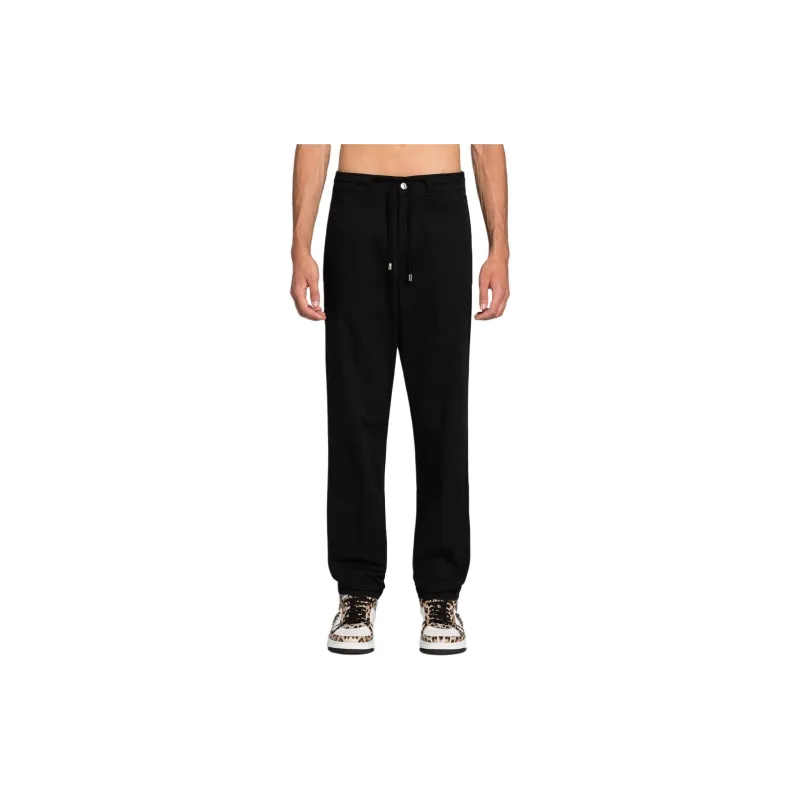 Roberto Cavalli SS24 Casual Pants Men's Black-2