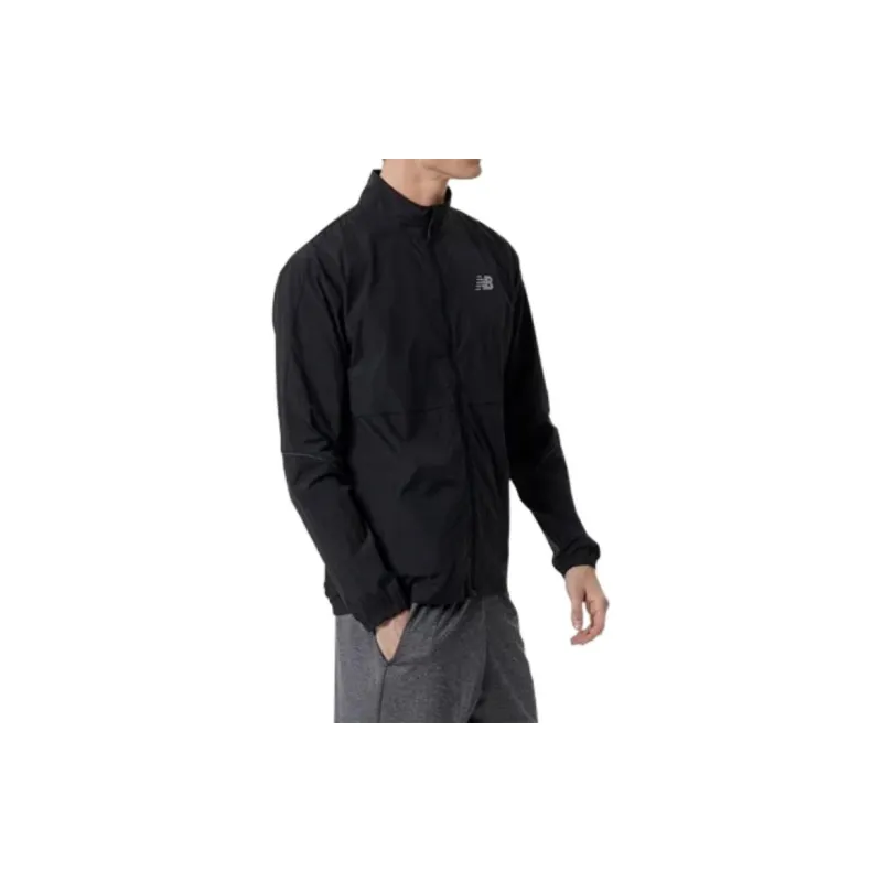 New Balance Jackets Men Black-1