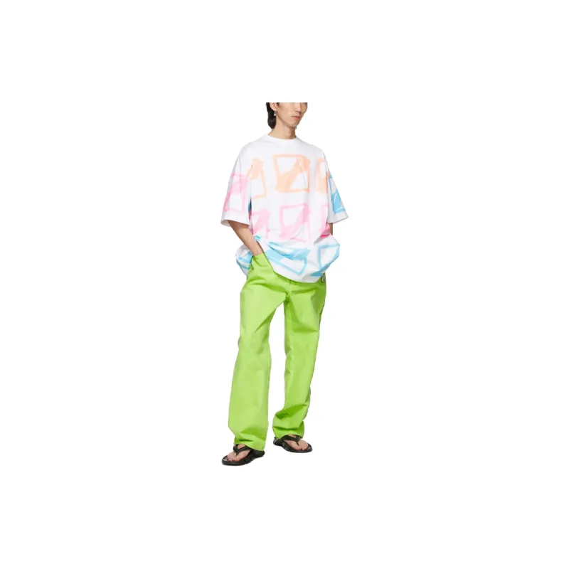 WE11DONE T Shirts Unisex White-4
