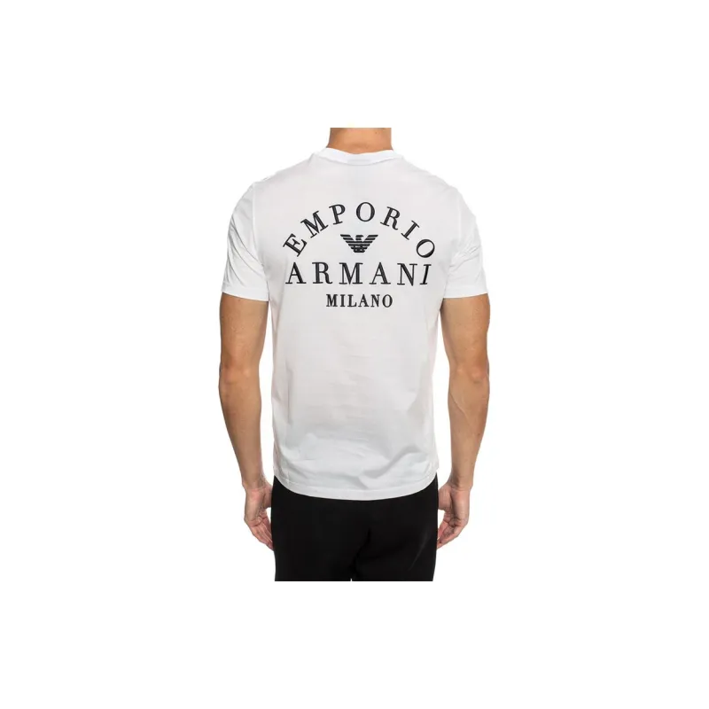 EMPORIO ARMANI T Shirts Men White-2