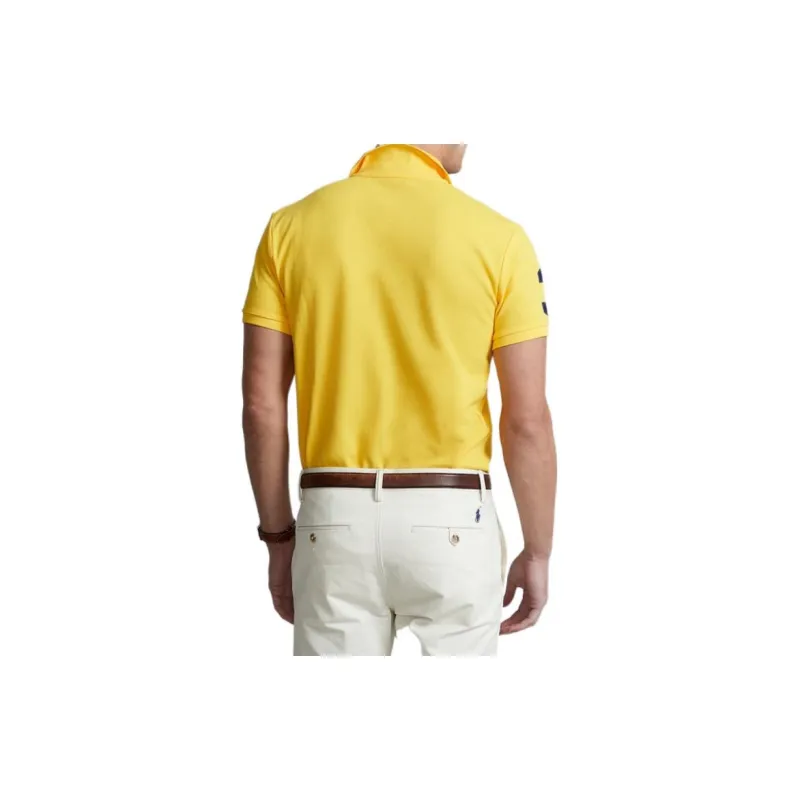 Polo Ralph Lauren SS22 Polo Shirt Men's Yellow-3
