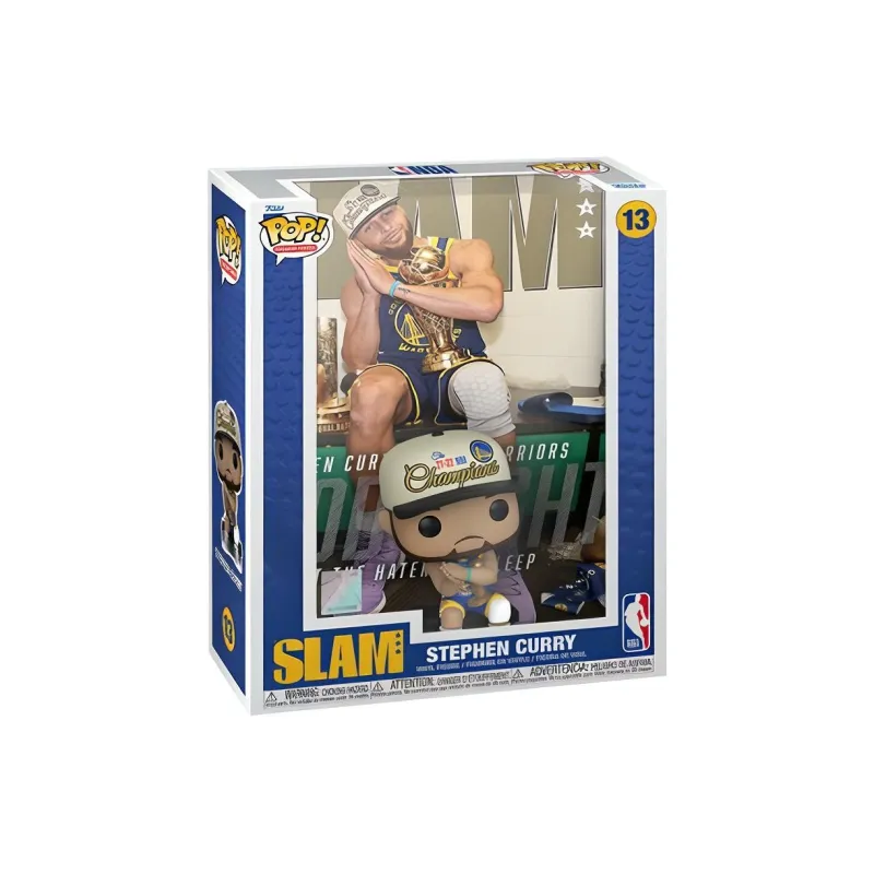 Funko NBA Stephen Curry Championship Hat Chibi Figures-1