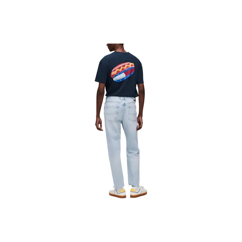 Tommy Hilfiger ISAAC RLXD TPRD ARCHIVE BH6015 Jeans Men's Blue-3