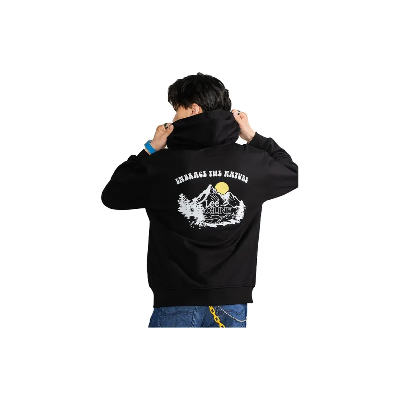 Lee Sweatshirts Men Black-5