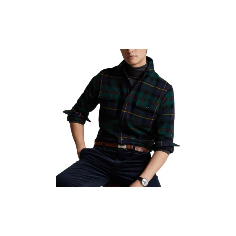 Polo Ralph Lauren Shirts Men Blue-4