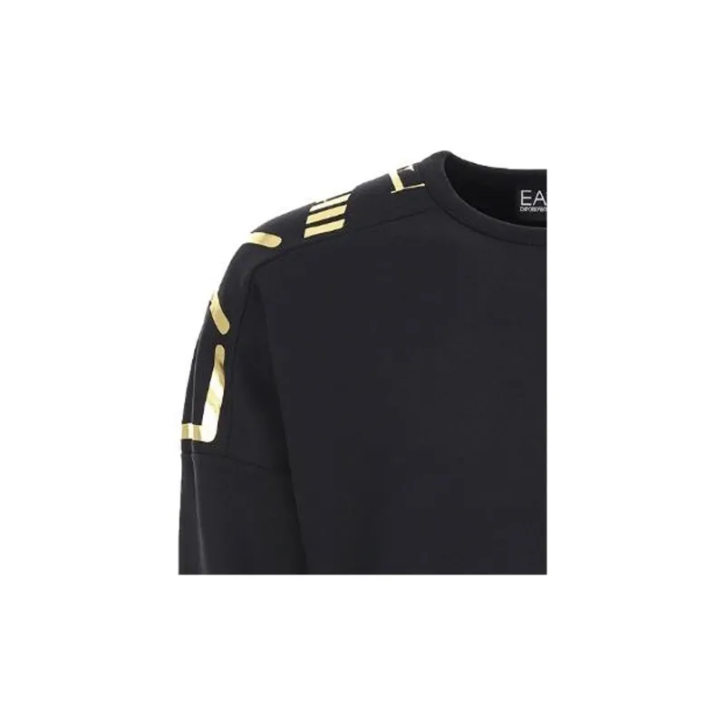 EMPORIO ARMANI EA7 Sweatshirt Men's Black-5