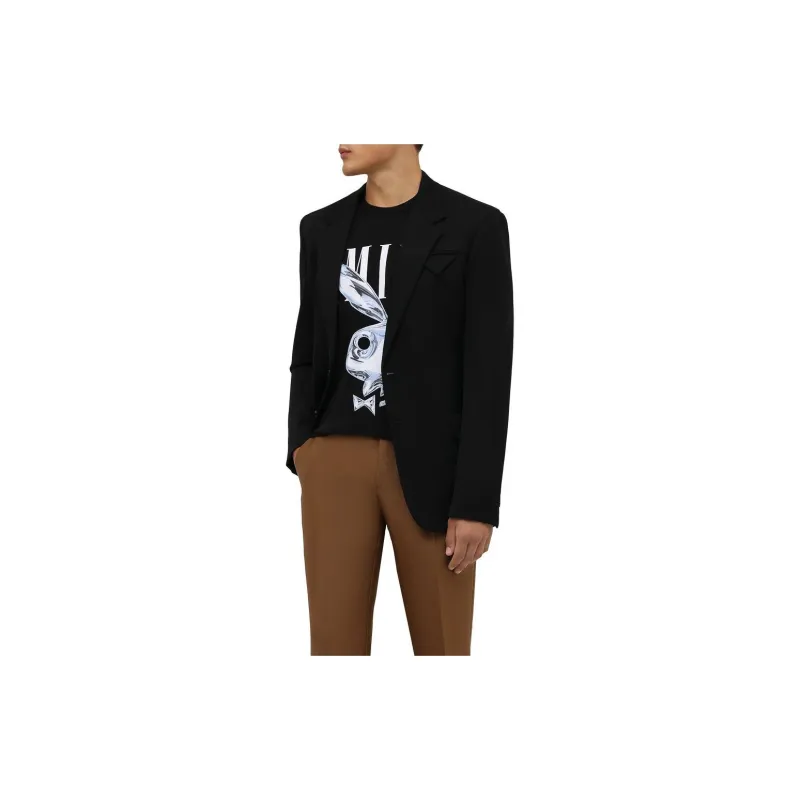 AMIRI Metallic Bunny T shirt-5