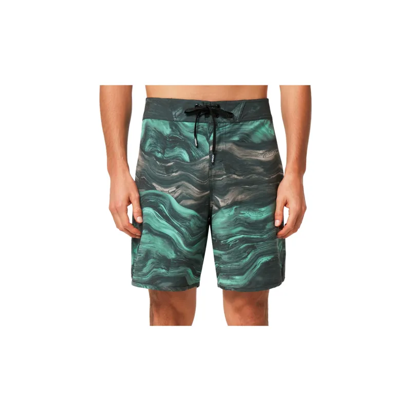 Oakley Abstract pattern Swim Shorts-3