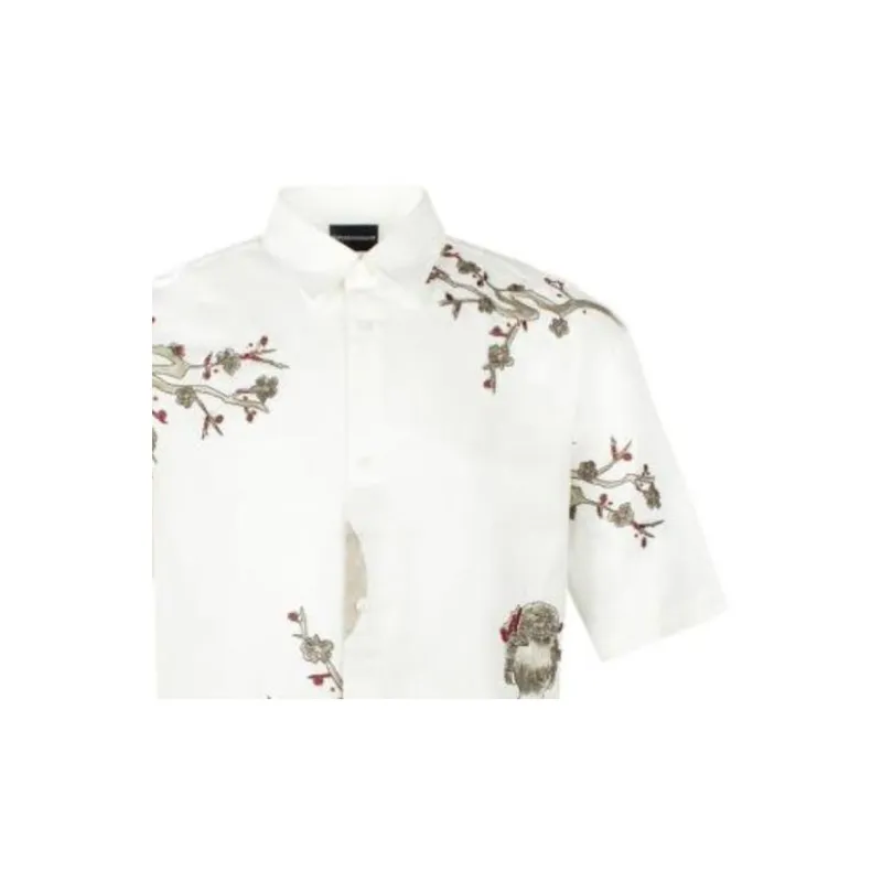 EMPORIO ARMANI Shirt Men's White-4