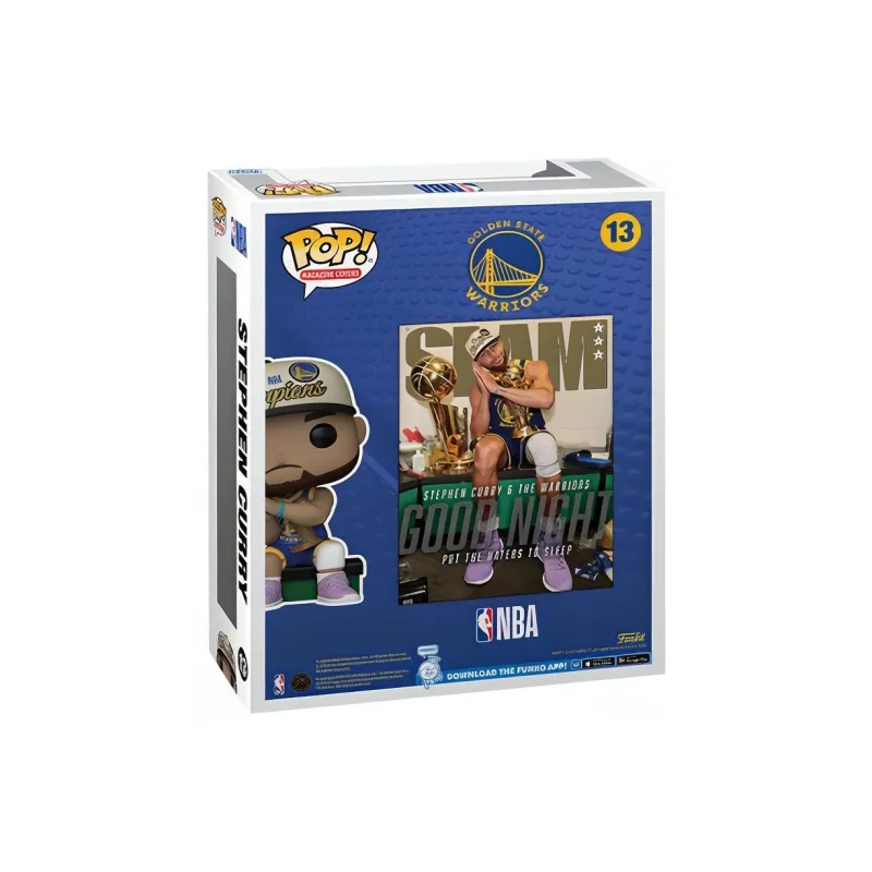 Funko NBA Stephen Curry Championship Hat Chibi Figures-2