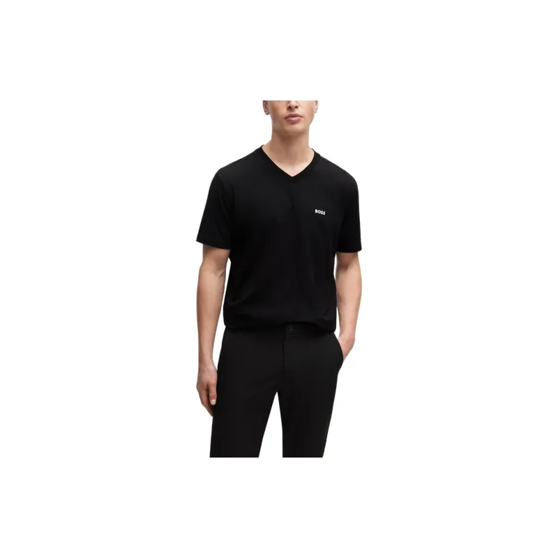 HUGO BOSS T Shirts Men Black-2