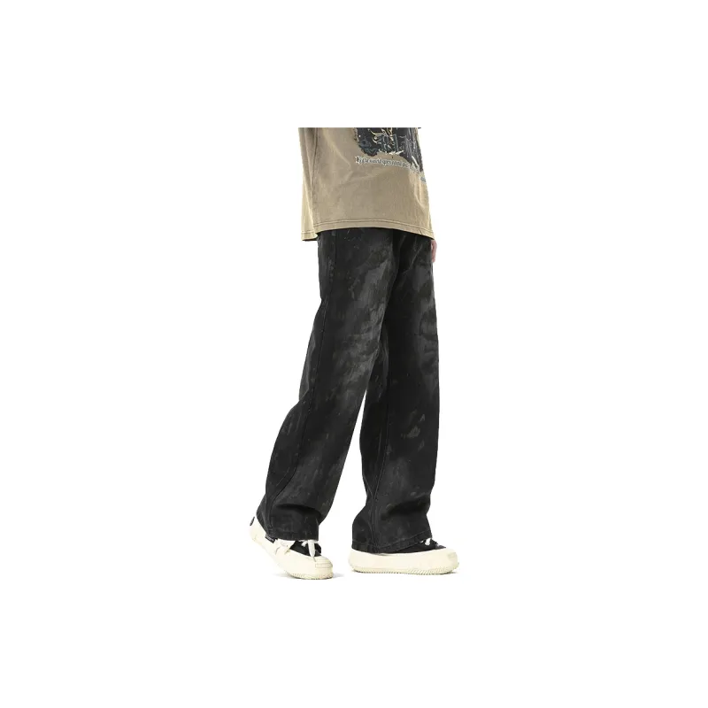 KGK Jeans Men's Dirty Mud Black-4