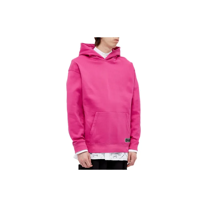Valentino Sweatshirts Men Rose Red-2