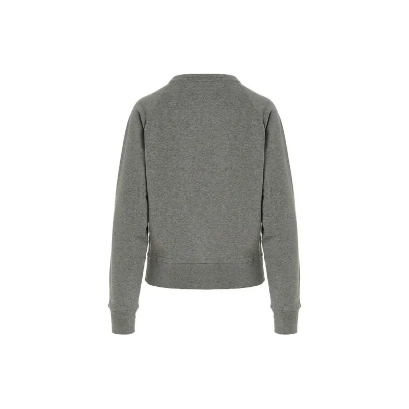 Maison Kitsune Woman Cotton Sweatshirt Grey-1