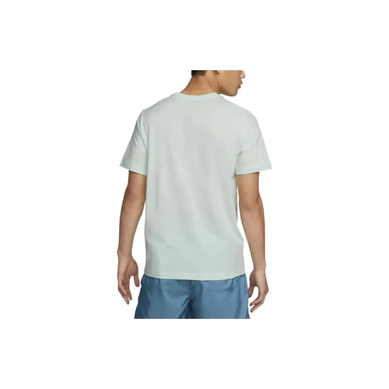 Nike T Shirts Men Nude Green-2