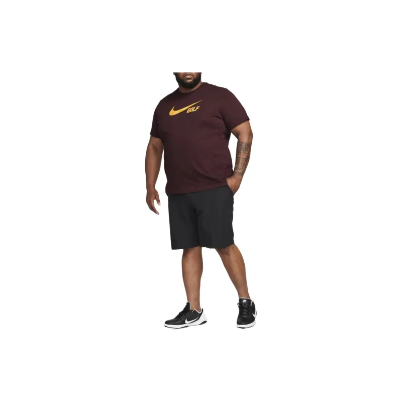 Nike T Shirts Men Coffee-5