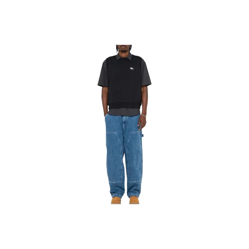 Stussy Stock Fleece Vest-11