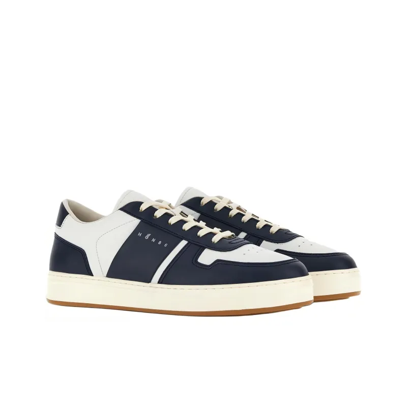 HOGAN H TV Low Top Skateboard Shoes Men's Blue-2