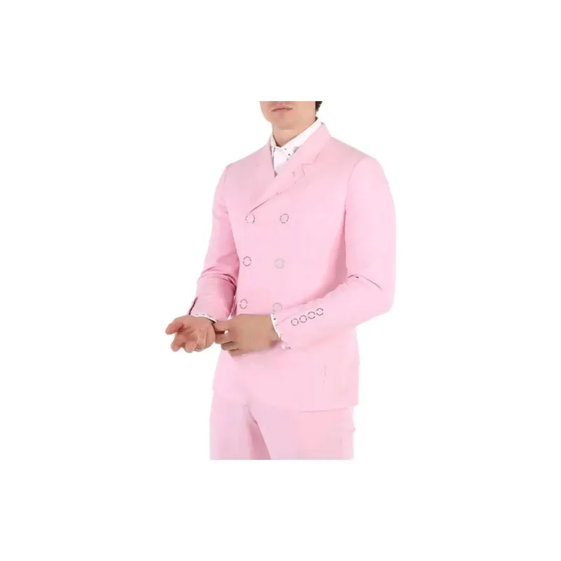Burberry Business Suit Men's Pink-5