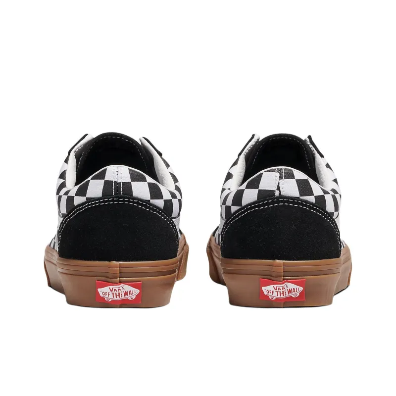 Vans Old Skool Fat Lace Checkered Black-2