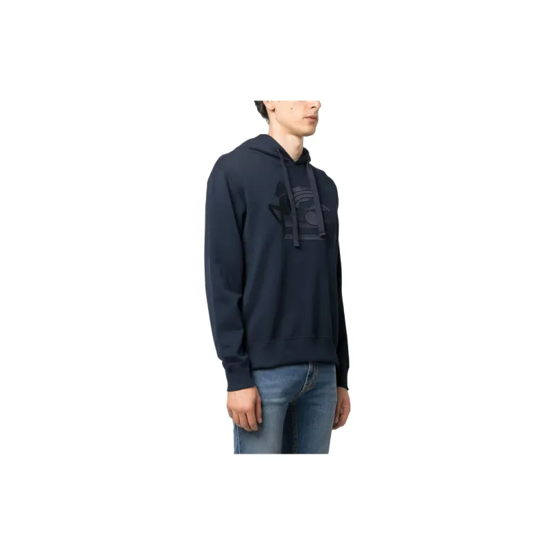 ETRO Logo embroidered Cotton Hoodie-3