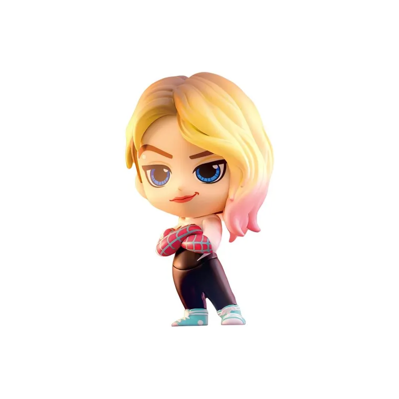 Hot Toys Marvel Spider Man, Gwen Chibi Figures-2