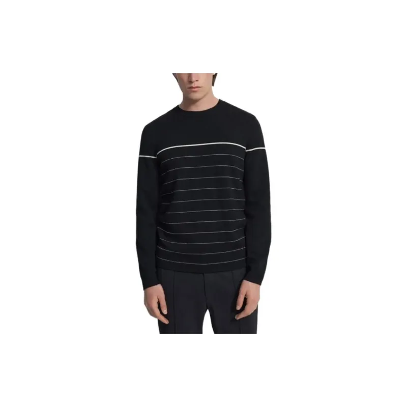 THEORY Sweaters Men Black-3