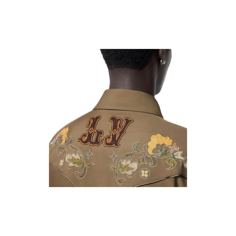 LOUIS VUITTON FW24 Shirt Men's Umber-4