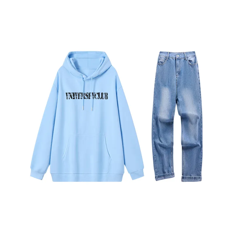VniVerseVClub Sweatshirt Set Unisex-25