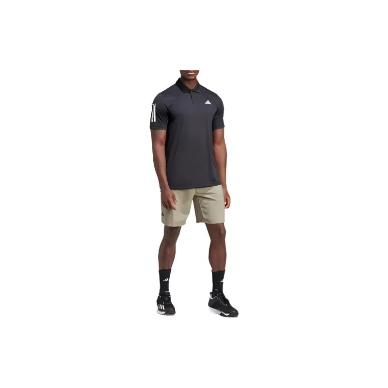 Adidas Free Shipping With AdiClub Club 3 Stripes Tennis Polo Shirt-1