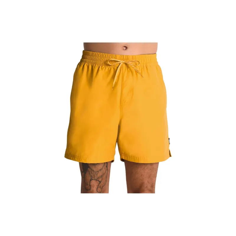 Vans Casual Shorts Men Yellow Brown-5