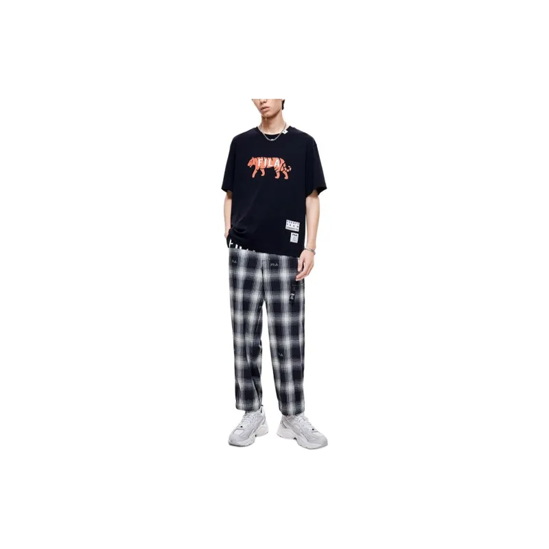 Mihara Yasuhiro X FILA X MIHARA YASUHIRO Casual Pants Men Black-3