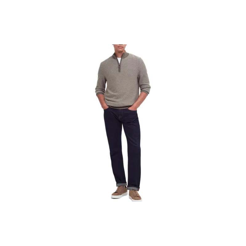 BARBOUR SS24 Knitwear Men Gray Green-3