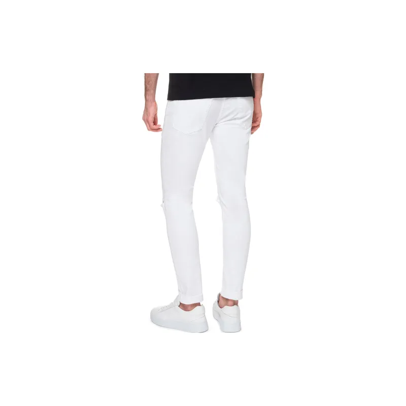 BALMAIN Jeans Men White-3