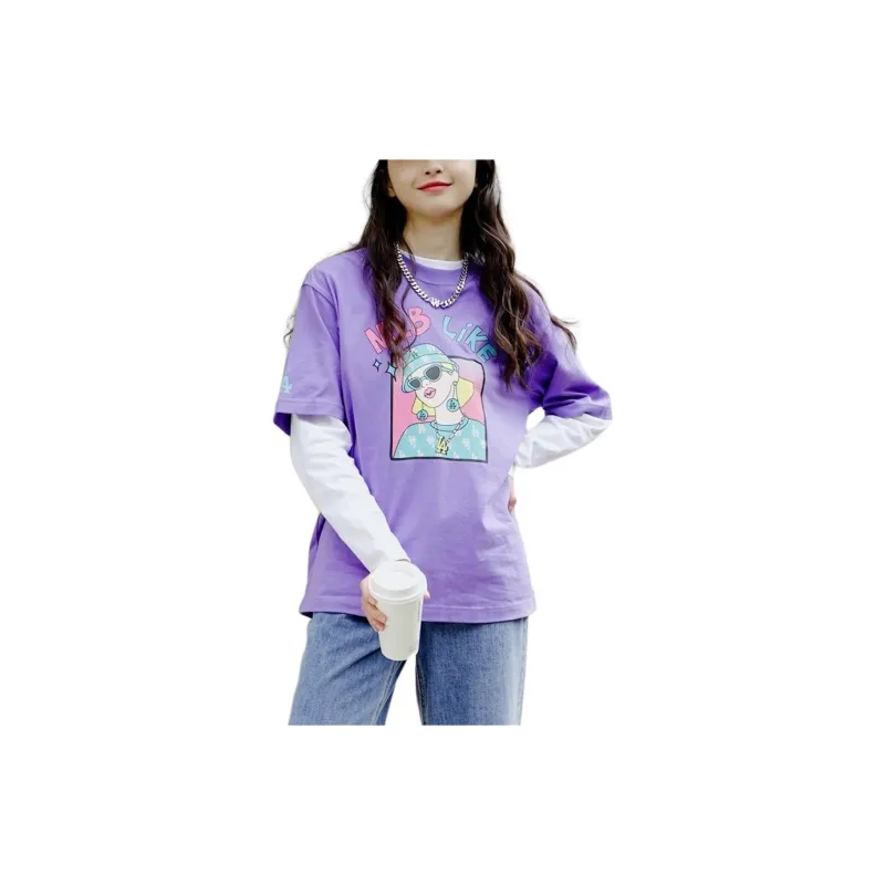 MLB T Shirts Unisex Purple-1
