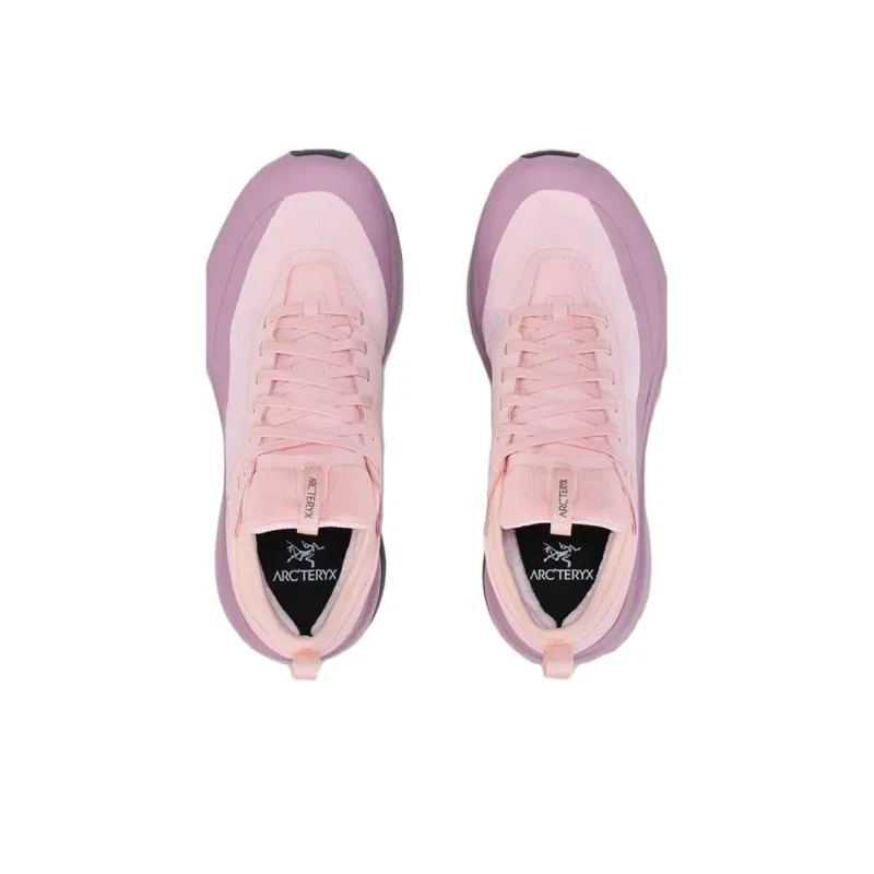 Arcteryx SYLAN Anti-Slip Wear-Resistant Low-Top Running Shoes Women's Pink Purple-1