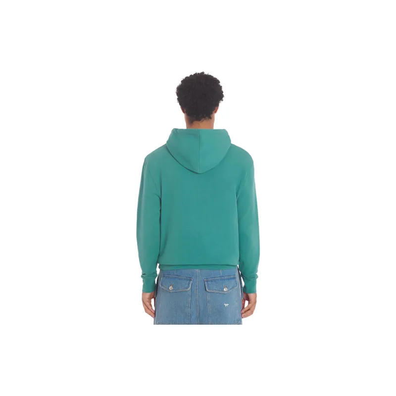 Maison Kitsune Bold Fox Head Patch Drawstring Hoodie-4
