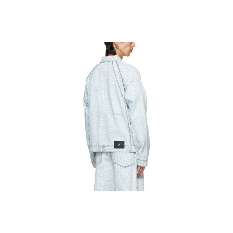 WE11DONE Jackets Unisex Light Blue-2