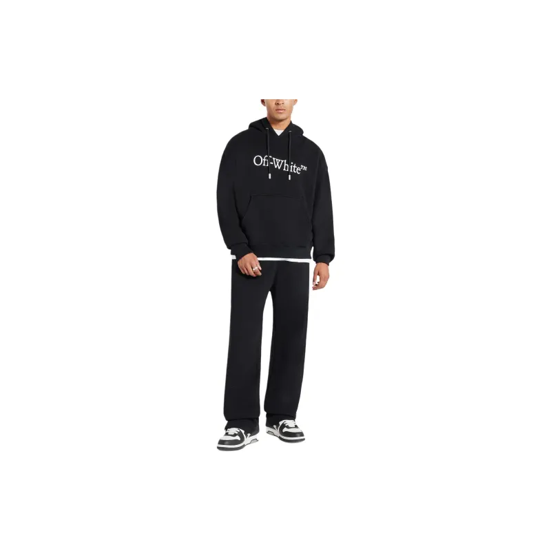 OFF WHITE Logo embroidered Track Pants-1
