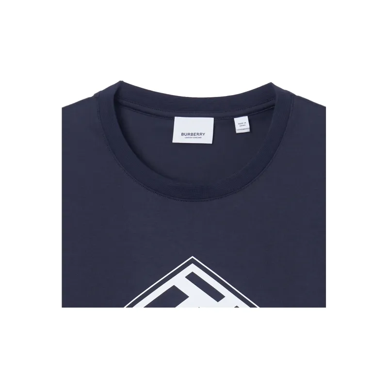 Burberry SS23 T Shirt Men's Navy Blue-4