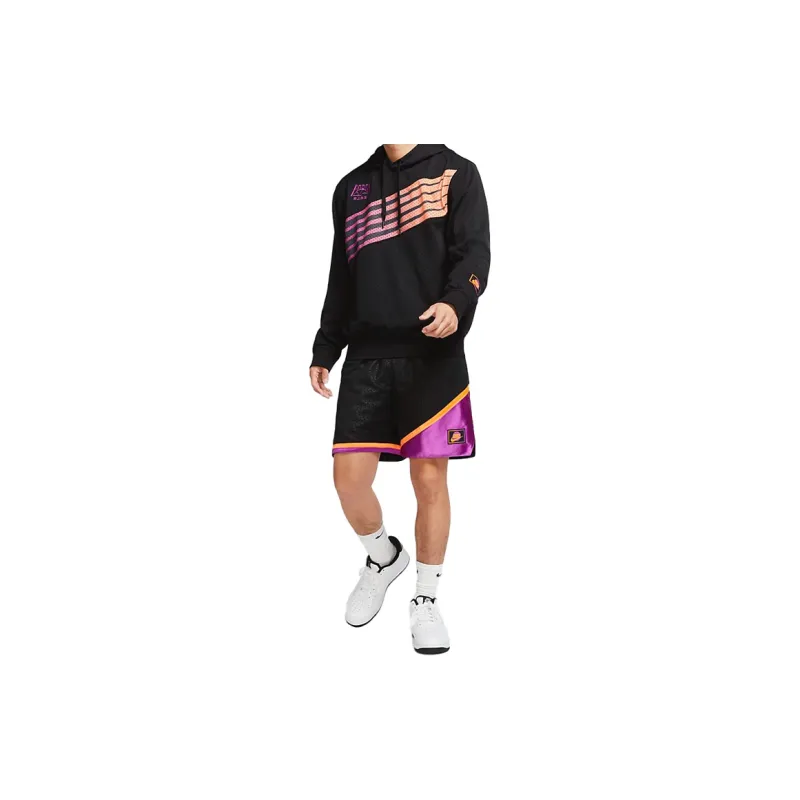 Nike Basketball Shorts Men Black Purple-2
