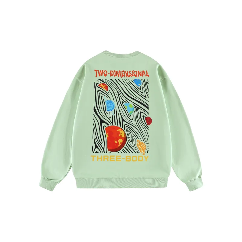 THREE BODY Sweatshirts Unisex-9