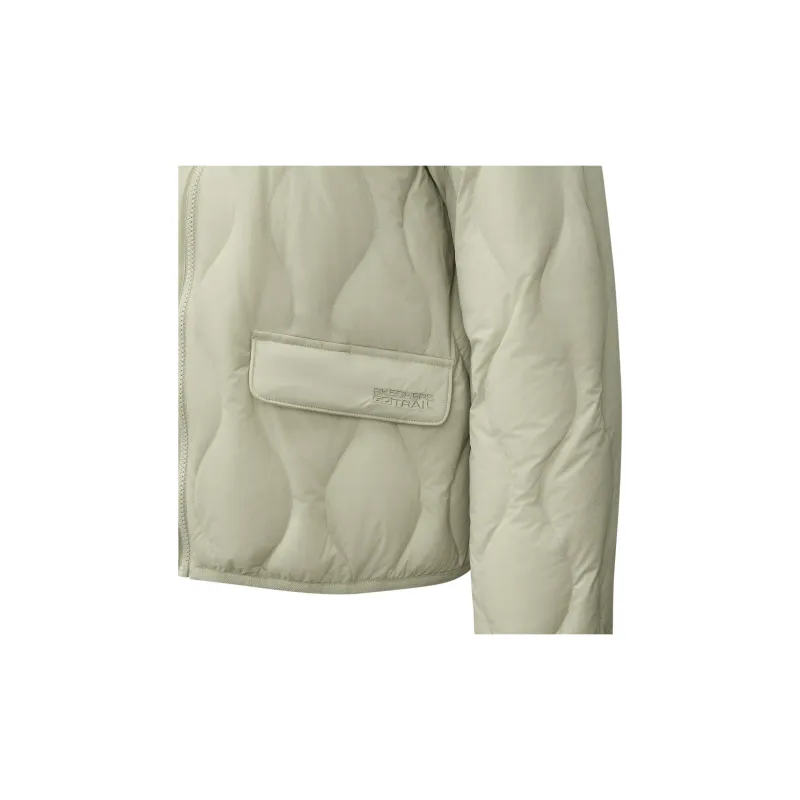 Skechers Mountain And Wild Outdoor Series Down Jacket Women's Beige-5