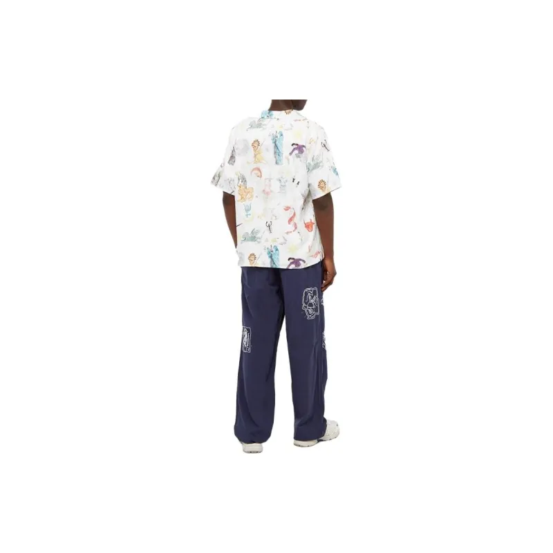 Brain Dead Casual Pants Men Blue-3