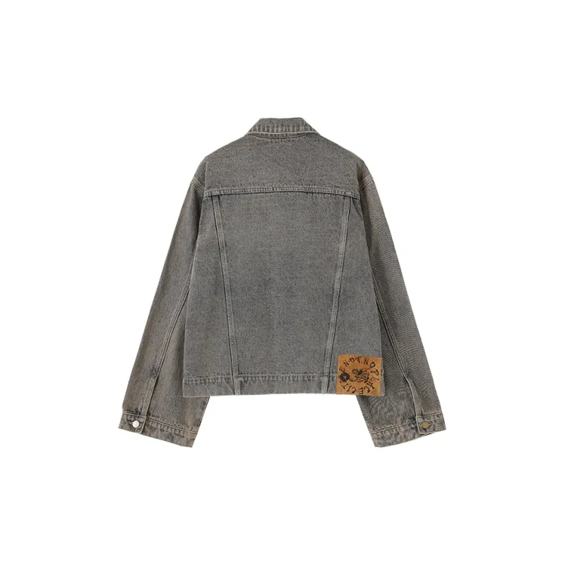 CONP Denim Jacket Unisex Washed Color-1