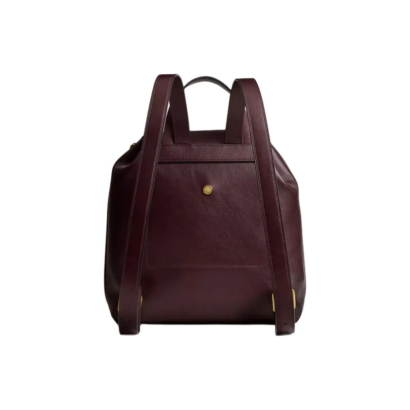 COACH Crosby Grain Leather Backpack Tubas Women's Merlot-2