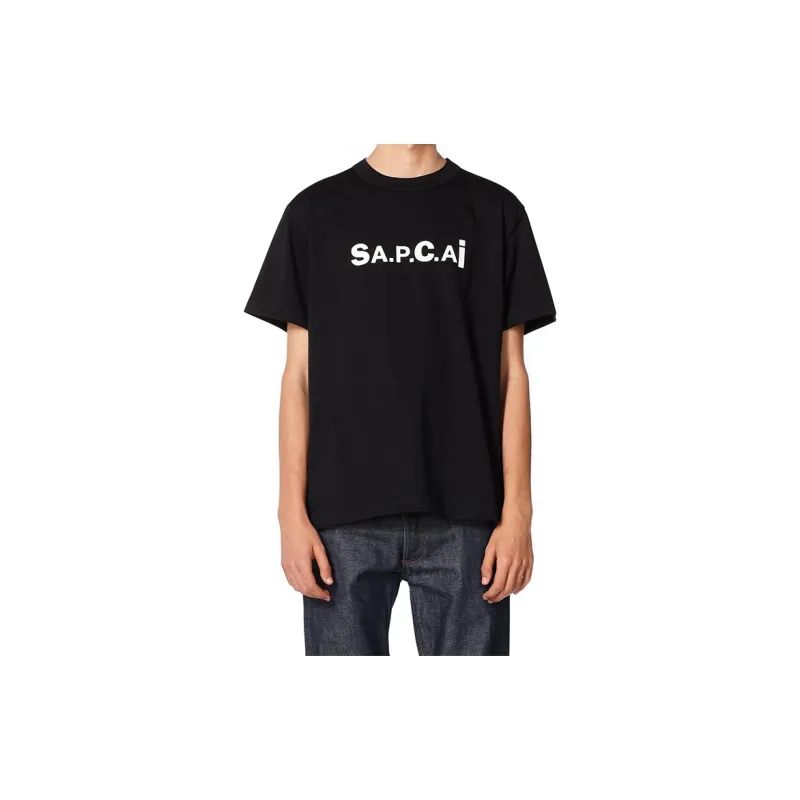 A.p.c X Sacai T Shirts Unisex-11